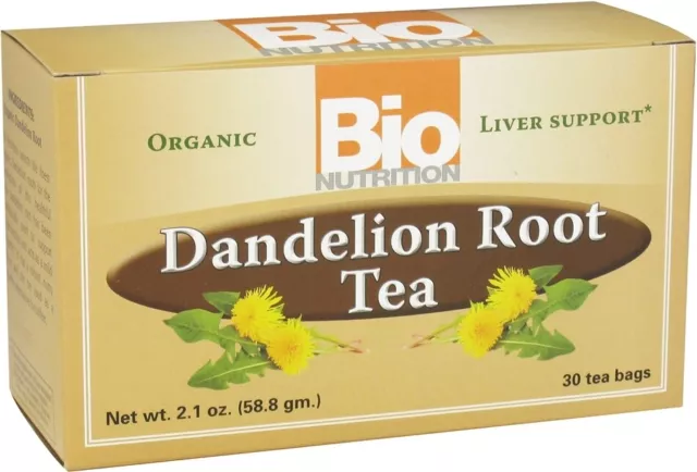 Dandelion Root Tea by BioNUTRITION, 30 tea bag