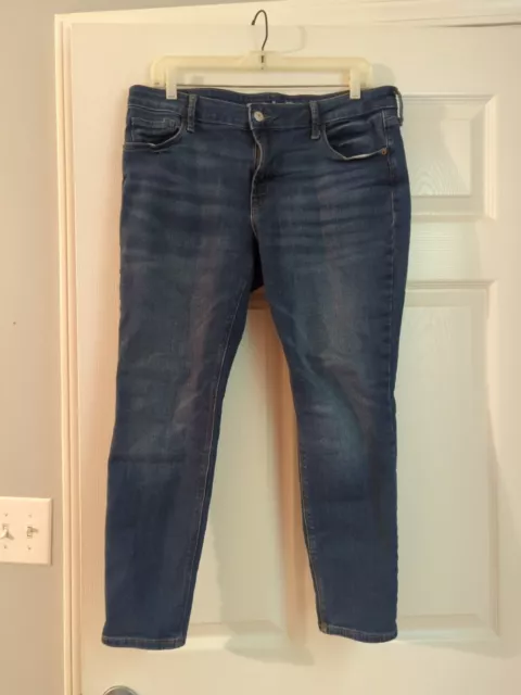 Old Navy Rockstar Midrise Super Skinny Jeans, Size 14P