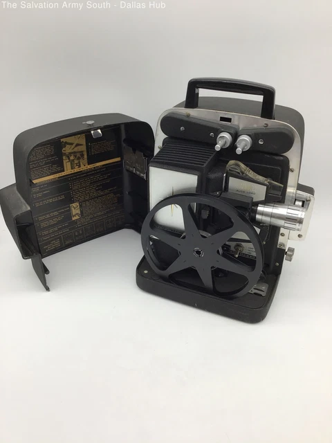 Vintage Bell & Howell Auto Load Lumina 1.2 8mm Film Projector TESTED