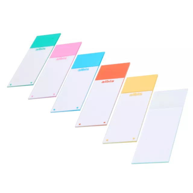 Professional MICROSCOPE SLIDES Color Range Ground Edges precleaned ready use