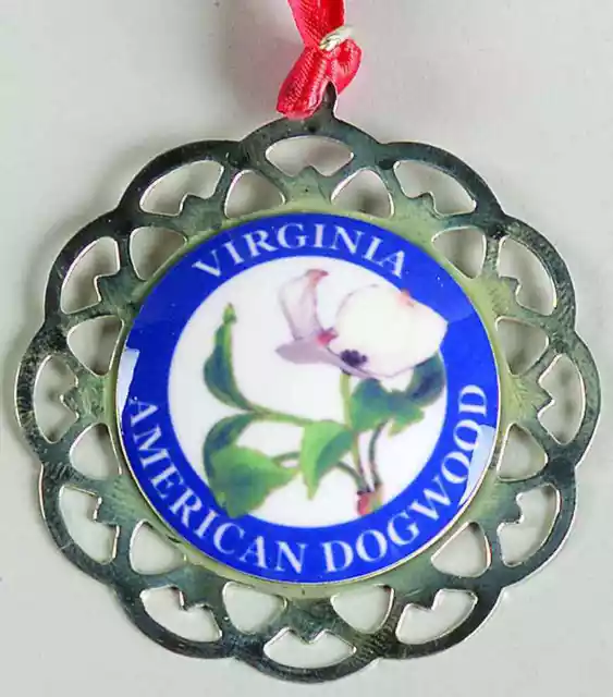 Lunt Silver State Flower Medallion Virginia-American Dogwood - Boxed 6141108