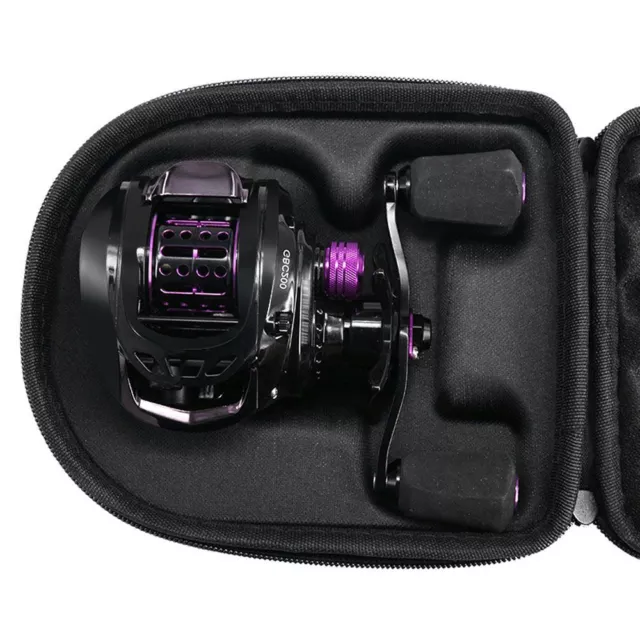 Fishing Reel Protective Case Water Resistant Hard EVA Box Baitcasting Wheel Bags