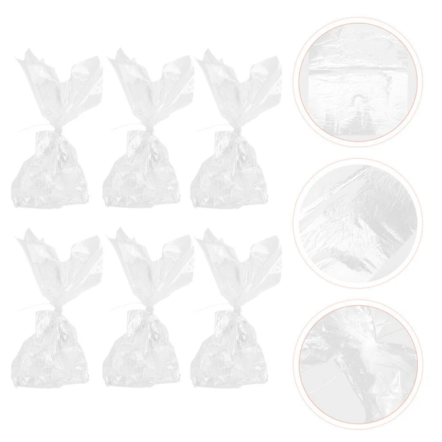 10 Pcs Violoncello Cellophane Ad Temperatura Decorazioni Alimentari Monouso