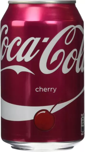 Coca Cola Cherry Gusto Ciliegia 330Ml (24 Lattine)