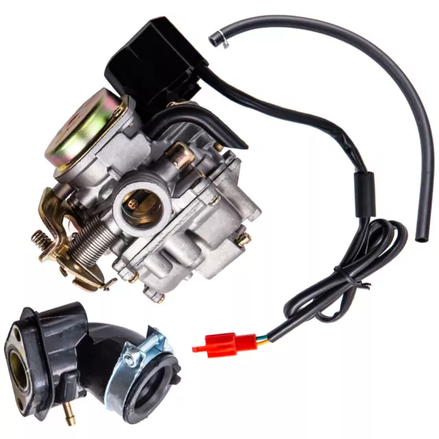 set collegamento carburatore con prese di aspirazione for Rex RS 400 450 460 GY6