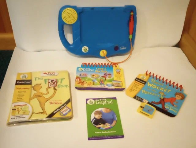 LEAPFROG MY FIRST LeapPad Leap Pad Learning System 3 Books-2 