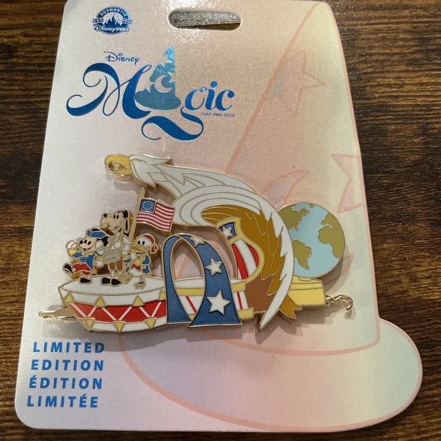 2023 DISNEY MAGIC HapPins Sorcerer Package America on Parade Pin LE