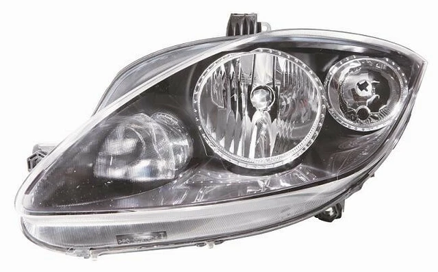 Fanale Faro Anteriore Destro Per Seat Leon 2009 Al 2012 Parabola Nera