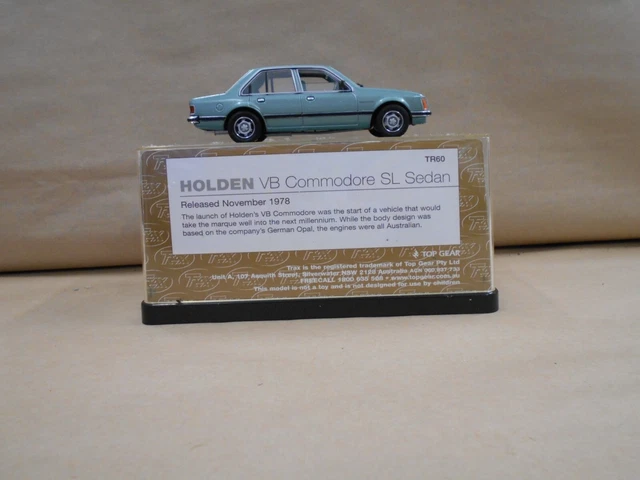 TRAX TR60 1978 Holden VB Commodore SL Sedan MINT CONDITION LIMITED ...