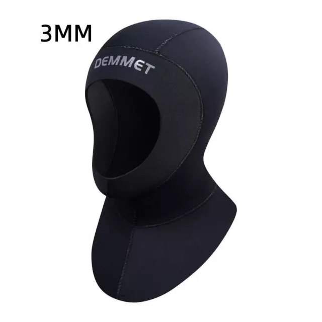 3MM Neoprene Scuba Diving Hood With Shoulder Snorkeling Equipment Hat Cap Warm