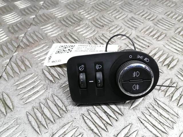 Vauxhall Zafira C Interruttore Controllo Fari Lato Driver 2012 - 2018 13294819