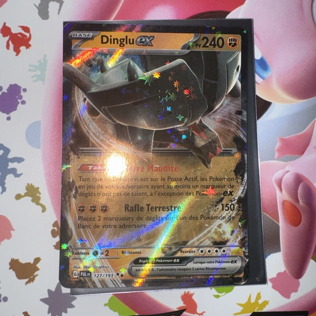 Carte Pokémon Dinglu EX 263/193 PAL Ecarlate Violet Evolutions à Paldea FR NEUF Carte Pokémon Dinglu EX 263/193 PAL Ecarlate Violet Evolutions à Paldea FR NEUF