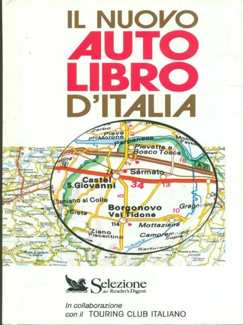 Il Nuovo Auto Libro D'italia  Aa.vv. Selezione Reader's Digest 1994