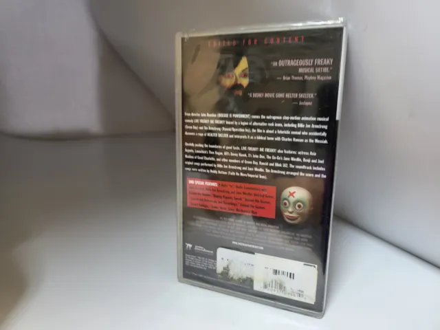 Neu Werkseitig Versiegelt Live Freaky Die Freaky Umd Mini Disk Film Für Sony Psp #P8 2