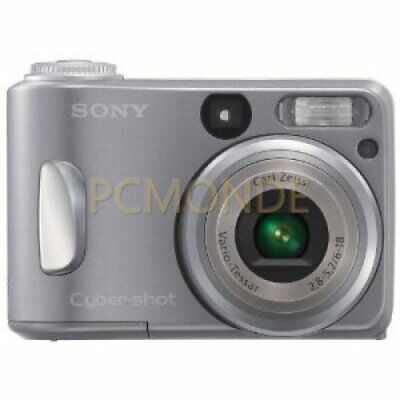 Sony Cybershot 4.1 MP Digital Camera with 3x Optical Zoom - Silver (DSC-S60/S)