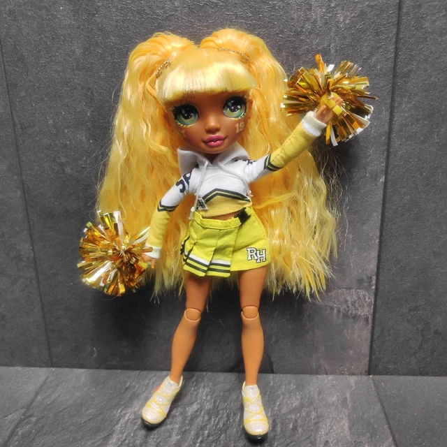 RAINBOW HIGH SUNNY Madison Cheerleader Gelb MGA 2019 Puppe Modepuppe Ca. 27cm EUR 24,99