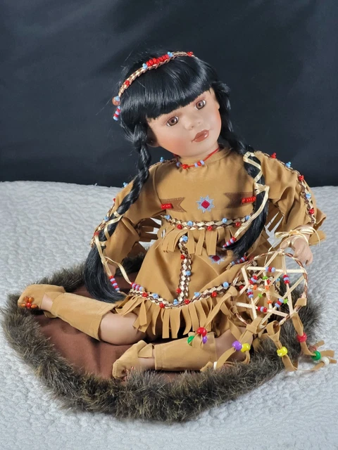 Porcelain American Princess Doll "Winema" Heritage Signature Collection