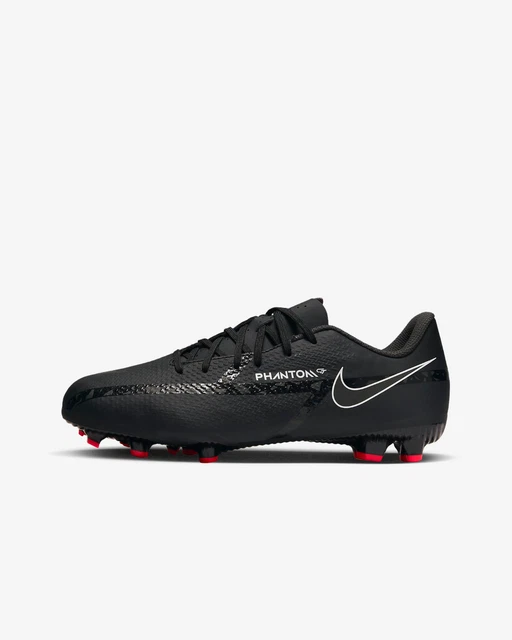 Nike Kinder JR Phantom GT2 Academy FG/MG Fußballschuhe Schwarz/Grau DC0812-001