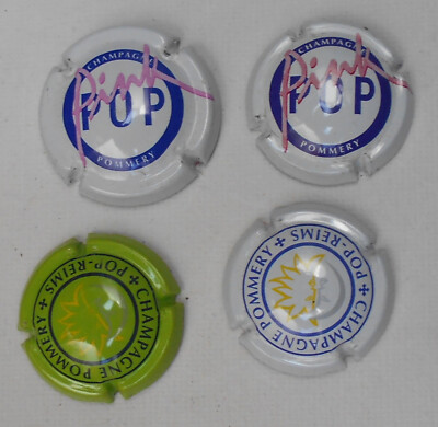 blanc Pommery capsules de champagne quart pommery    n°110 cote 3€ 