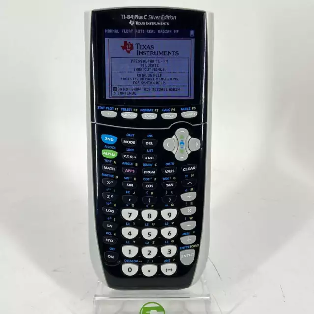 Texas Instruments TI-84 Plus C Silver Edition Calculator K-04134