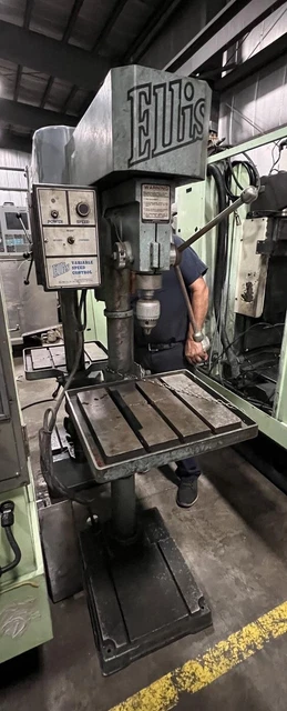Ellis Drill Press, Model 9000,  20", Variable Speed, 200 Rpm,  1.5 Hp