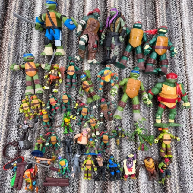 Teenage Mutant Ninja Turtles TMNT Action Figure Huge Lot Bundle Modern Reseller