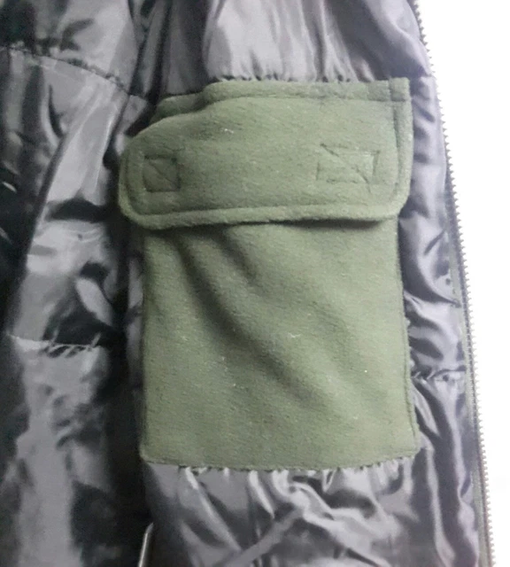 New Mens Extra Thick Fleece Heavy Duty Work Jacket Padded Warm Winter Size 6