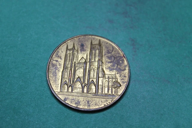 Vintage-Token-Medal-The Cathedral Church Of St. John The Divine-New York