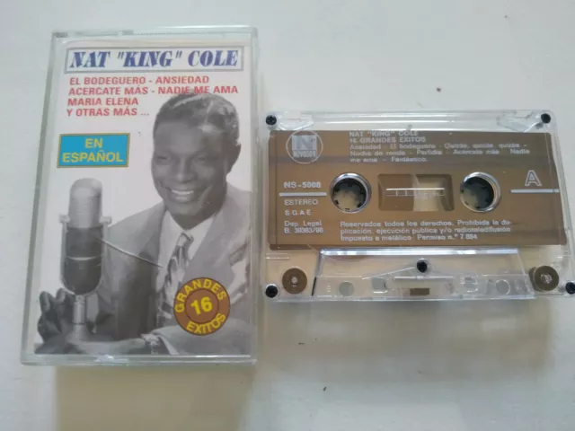 Nat King Cole en Español Exitos 1998 - Cinta Tape Cassette Am