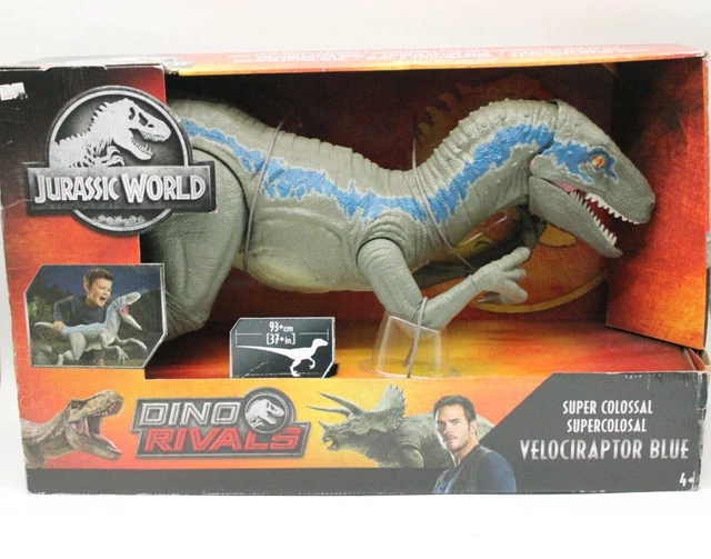Jurassic World Velociraptor Blue électronique Hasbro 2015 - Neuf En Boîte