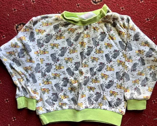 Pigiama vintage Winnie The Pooh & Eeyore età 2-3 anni