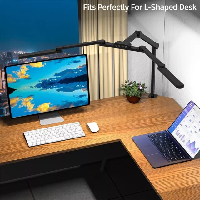 LED Desk Lamp Dimmable Led Desk Lamp with Touch Control Office swing Arm Lamp