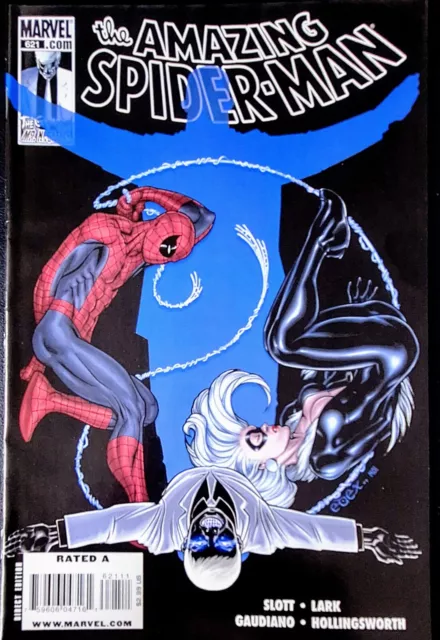 AMAZING SPIDER-MAN #621 VFN/NM MR NEGATIVE BLACK CAT Marvel Comics