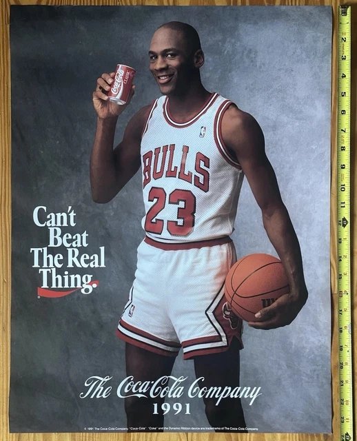激レア‼︎ 90s 当時物 NBA BULLS JORDAN ポスター マイケル ジョーダン ポスター ビンテージ シカゴ ブルズ
