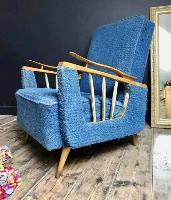 Fauteuil vintage, meuble siège ancien