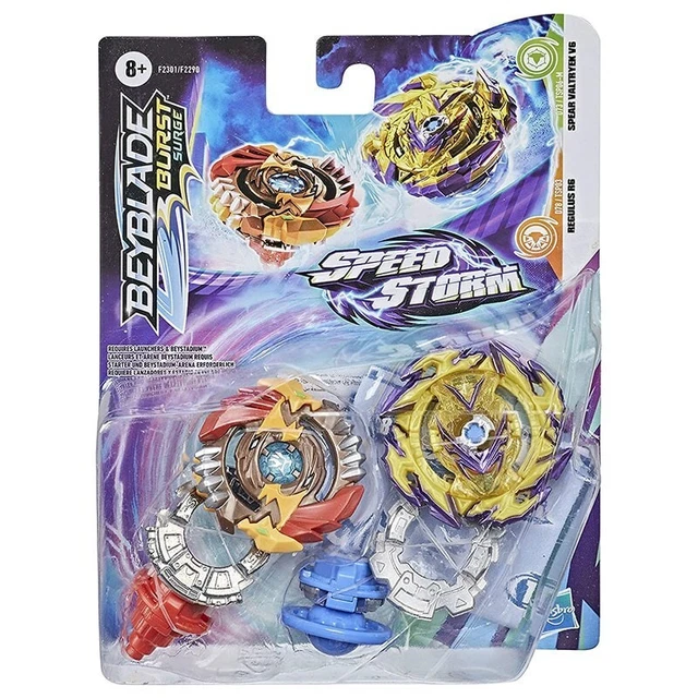 Regulus R6 REGULUS R6 ET Spear Valtryek V6 Beyblade Burst Surge Speed Storm EUR 34 ...