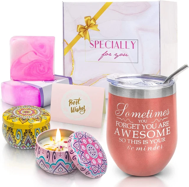 Regalos de cumpleaños para mujer, relajante spa caja de regalo cesta para su madre hermana mejor F