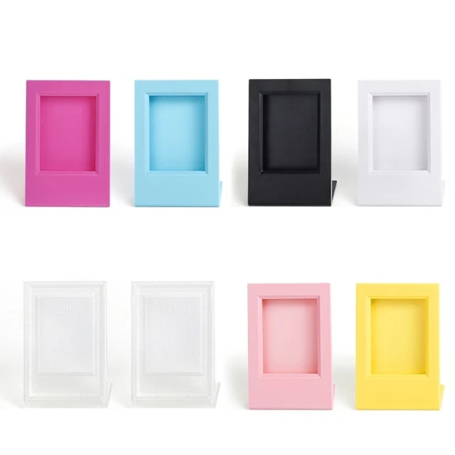 Universal Acrylic Photo Frame L Shaped Desktop Pictures Holder Display Stand