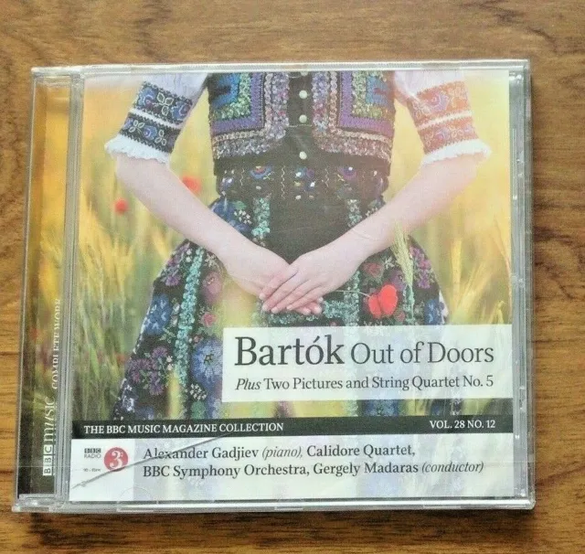 BARTOK Out of Doors/String Quartet No. 5 Gadjiev new sealed. Fast & Free UK P&P