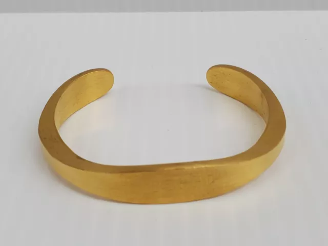 Brazalete Vintage Tono Dorado Ajustable Speidol EE. UU. Terri Firmado Encantado