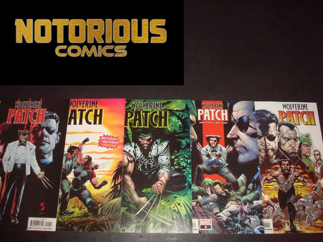 Wolverine Patch 1-5 Complete Comic Lot Run Set Marvel Collection