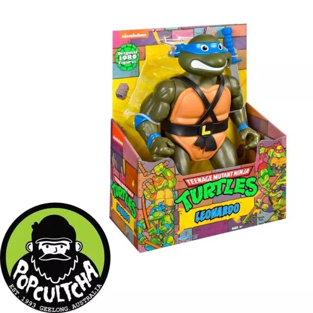 Teenage Mutant Ninja Turtles (1987) - Leonardo Giant 12" Action Figure "New"