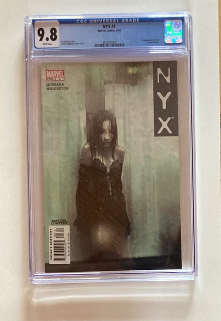 NYX #3 CGC 9.8 NM/M white pages 1st appearance of X-23 🔥🔥🔥