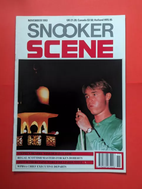 Snooker Scene Magazine November 1993