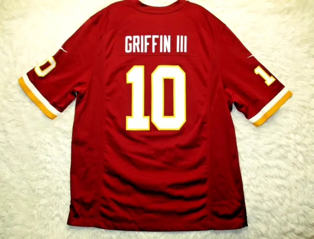 Robert Griffin III Washington Redskins Jersey Nike Men's Size XL Extra Large