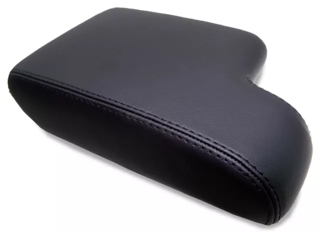 Fits 92-99 BMW E36 Faux Leather Armrest Center Console Lid Cover Black