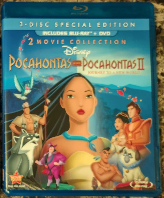 Pocahontas & II 2 Movie Collection (Blu-ray, 2012, Special Edition) Walt Disney