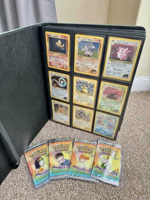 ⭐️Complete Gym Heroes Set 132/132 Pokemon Cards WOTC Vintage Binder Rare Holo⭐️