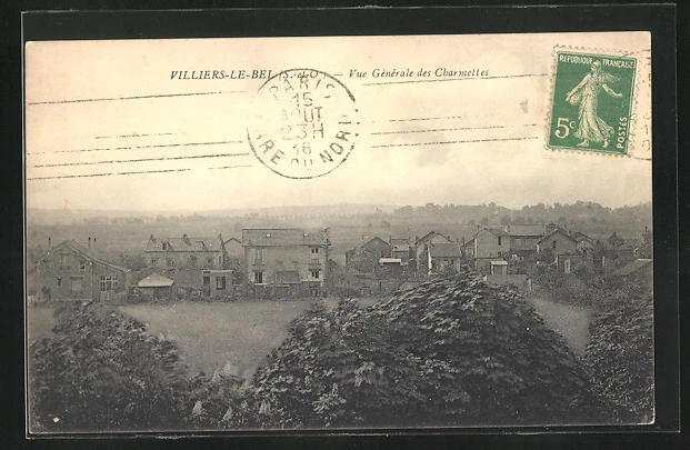 CPA Villiers-le-Bel, General View of the Charmettes 1916