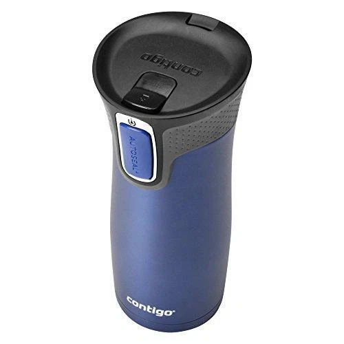 Contigo Autoseal West Loop Stainless Steel Travel Mug, 16 Oz, Deep Blue 3